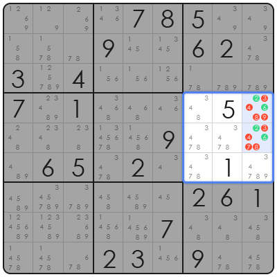 x wing sudoku